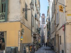 Exclusive holiday lets on the French Rivera - Old town street view