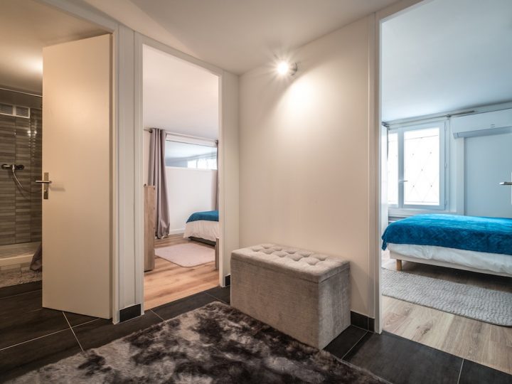 Holiday homes Nice - Hallway into bedrooms