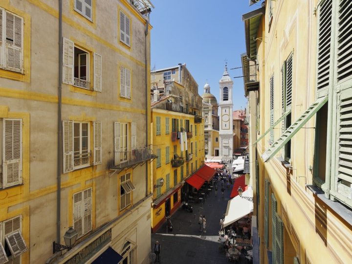 Exclusive holiday rentals on the French Rivera - Old town street