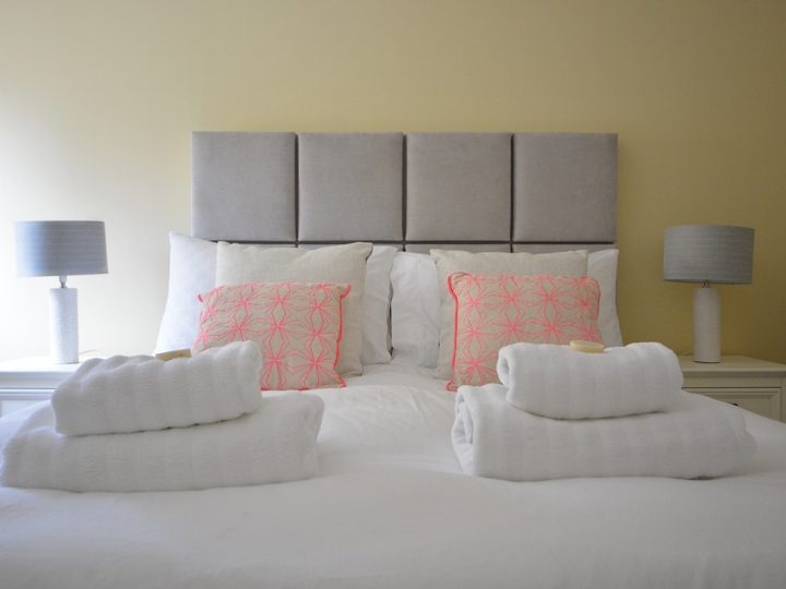 Holiday Homes Ireland - Bedroom and towels close up