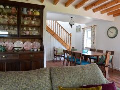 Exclusive holiday rentals Kerry - Dining room up to staircase