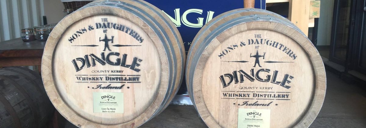 Exclusive holiday cottages Kerry - Dingle gin barrels