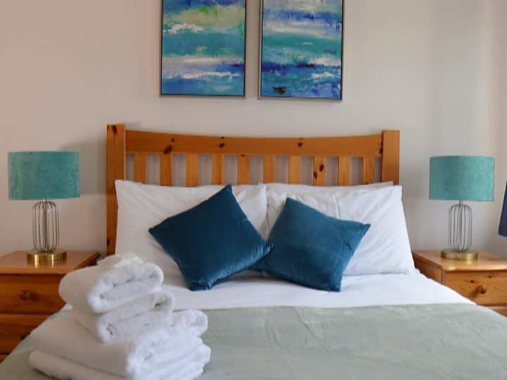 Maisons de vacances exclusives Kerry - Chambre à coucher et serviettes