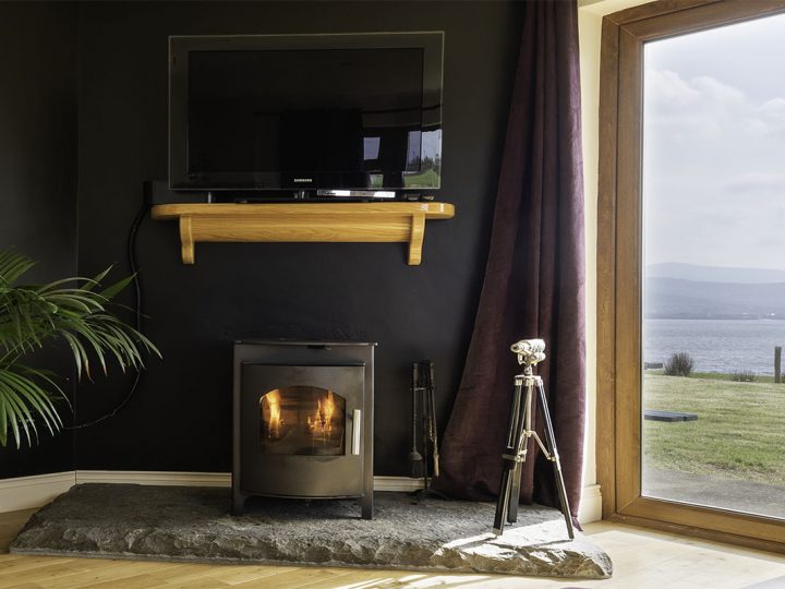 Exclusive holiday cottage on the Wild Atlantic Way - Fireplace