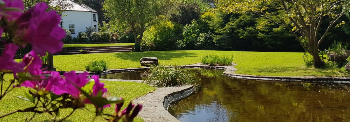 Holiday houses Ireland - Glenbeigh hotel pond
