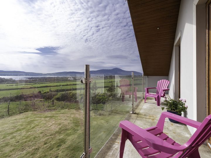 Chalets de vacances Kerry - Vue sur le balcon