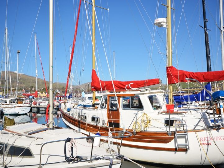 Chalets de vacances en Irlande - Bateaux dans le port