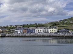 Exclusive holiday rentals on the Wild Atlantic Way - View of house from Harbour