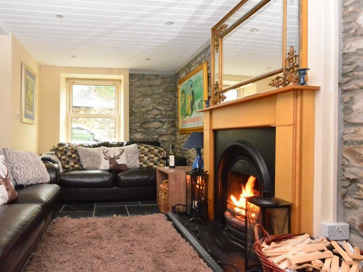 Holiday rentals Dingle - Lounge and fireplace