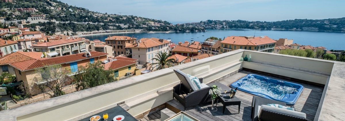 Holiday Villas Villefranche-sur-mer - rooftop view