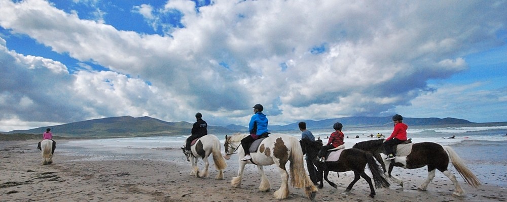 Holiday homes Dingle - Beach horse riding