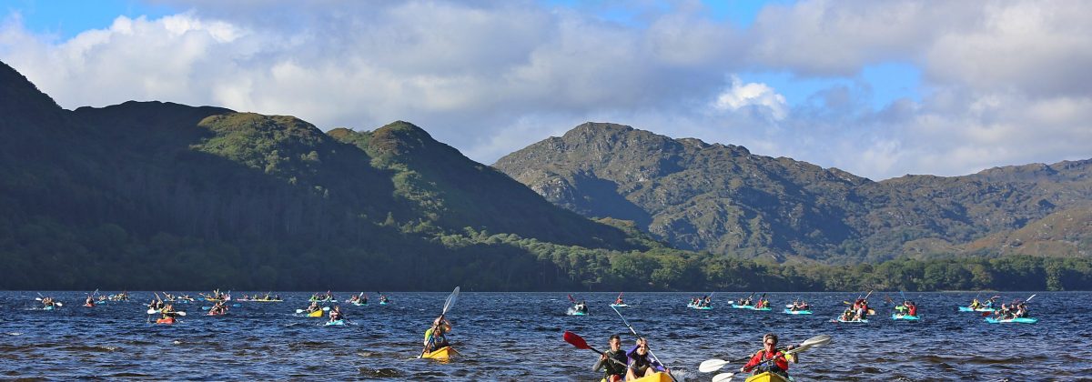 5 Star Holiday Lets on the Wild Atlantic Way - Canoeing on Muckross lake