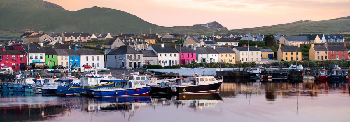 Holiday Homes Wild Atlantic Way - Portmagee town view from sea