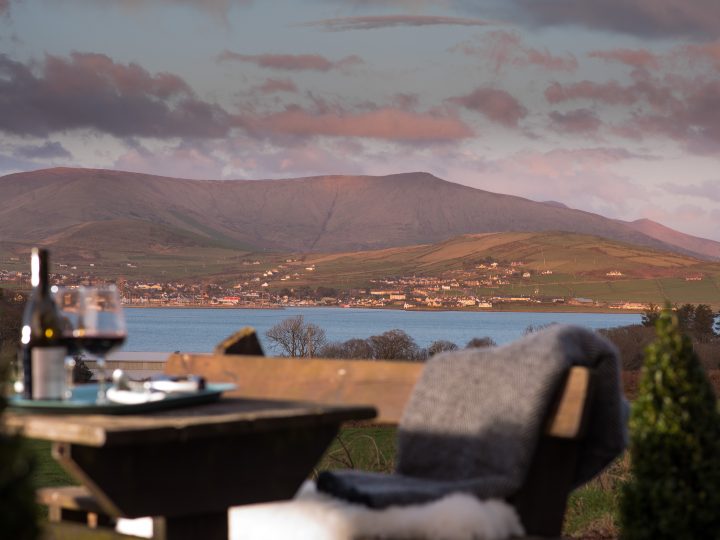 Exclusive holiday cottages Kerry - View from Burnham to Dingle Harbour