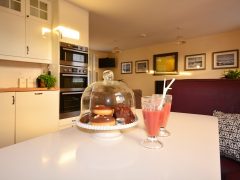 Exclusive holiday rentals on the Wild Atlantic Way - Smoothies and doughnuts on kitchen counter