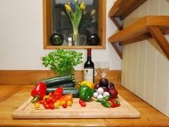 5 Star Holiday Lets on the Wild Atlantic Way - Vegetable platter