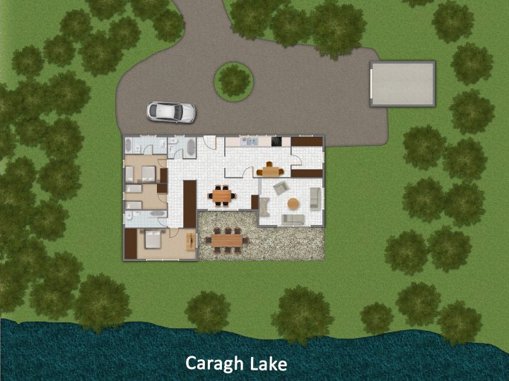 Holiday cottages Dingle - Floor plan