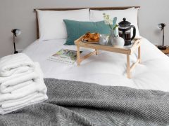 Holiday Homes Ireland - Main bed close up
