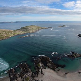 Elegant holiday homes Iveragh - Aerial shot of Derrynane in Iveragh