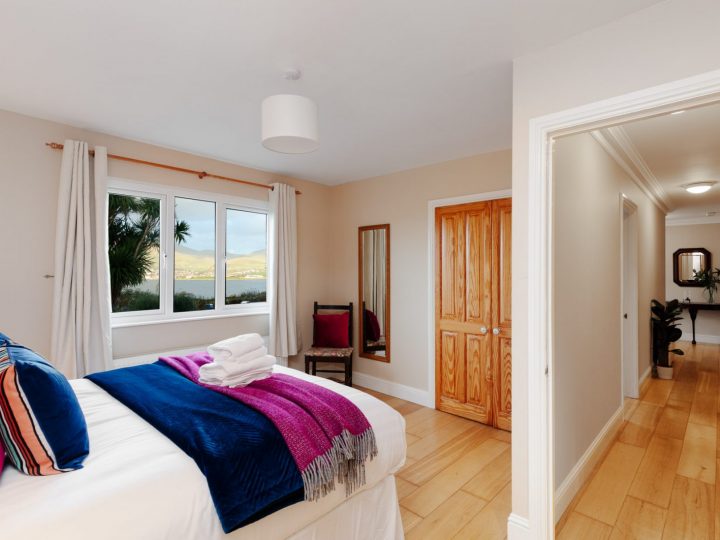 Bay view cottage bedroom