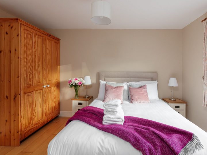 Bay view cottage bedroom