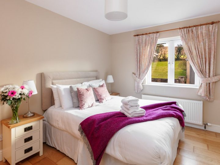 Bay view cottage bedroom